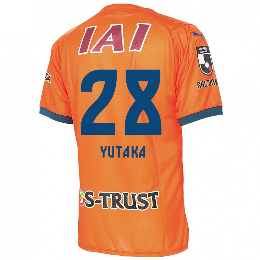 Niño Fútbol Camiseta Yutaka Yoshida #28 Naranja Azul 1ª Equipación 2024/25 Perú