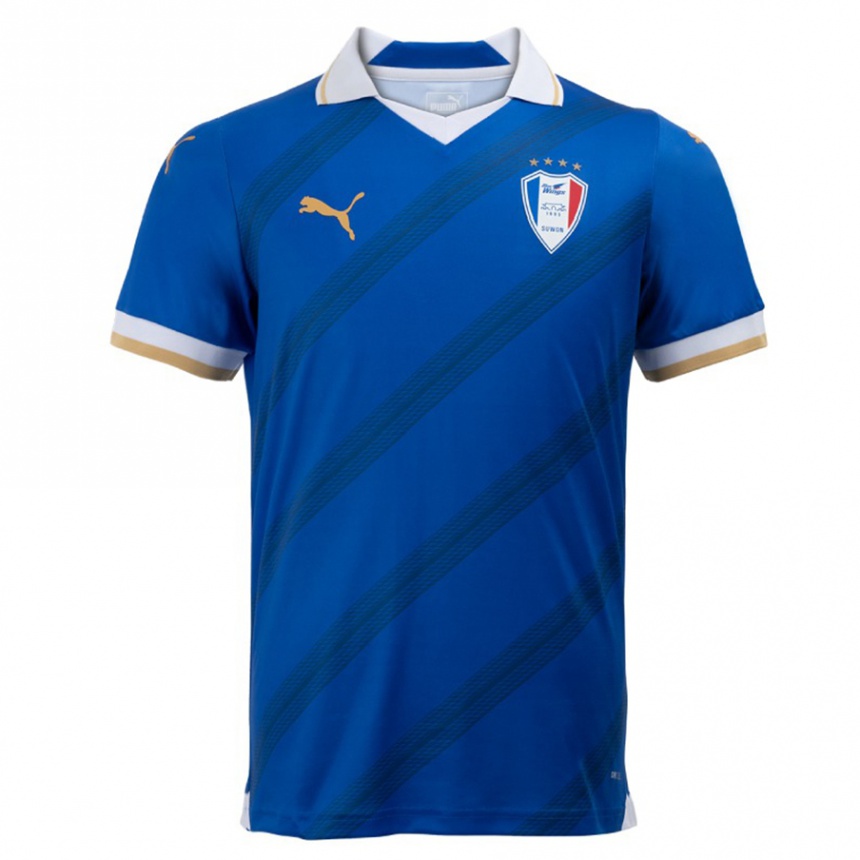 Niño Fútbol Camiseta Hwan Heo #23 Azul Blanco 1ª Equipación 2024/25 Perú