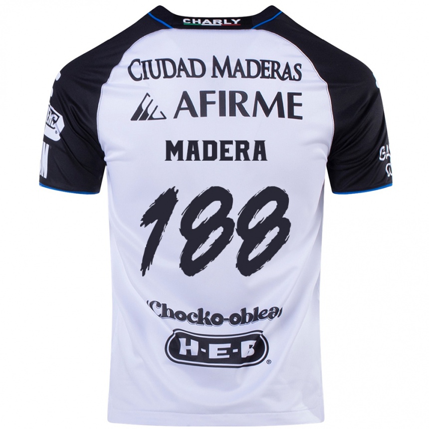 Niño Fútbol Camiseta Héctor Madera #188 Azul Negro 1ª Equipación 2024/25 Perú