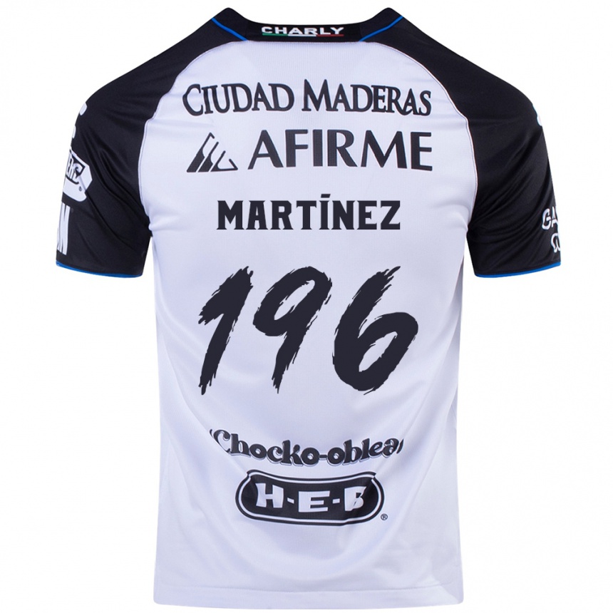 Niño Fútbol Camiseta Diego Martínez #196 Azul Negro 1ª Equipación 2024/25 Perú