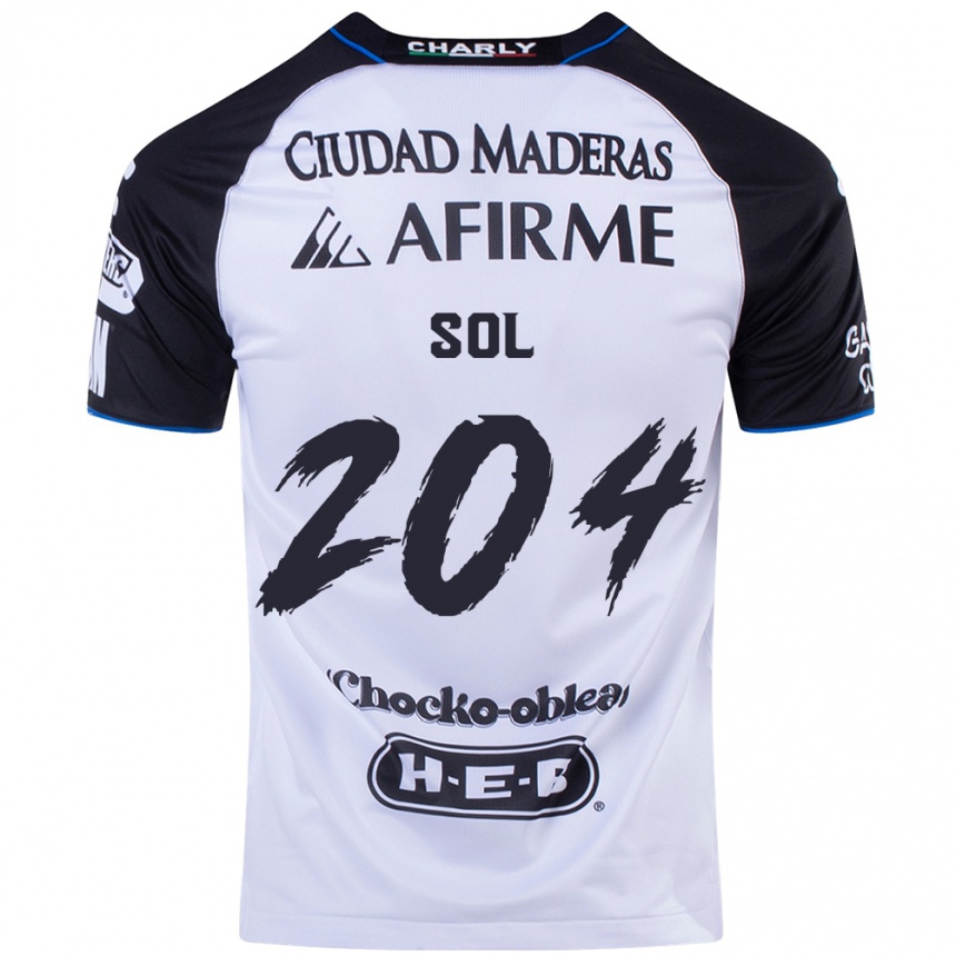 Niño Fútbol Camiseta Martín Sol #204 Azul Negro 1ª Equipación 2024/25 Perú