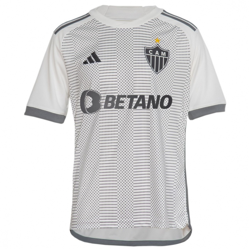 Niño Fútbol Camiseta Pedro Oliveira #0 Blanquecino 2ª Equipación 2024/25 Perú