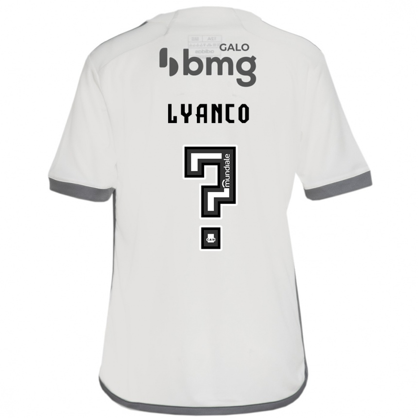 Niño Fútbol Camiseta Lyanco #0 Blanquecino 2ª Equipación 2024/25 Perú