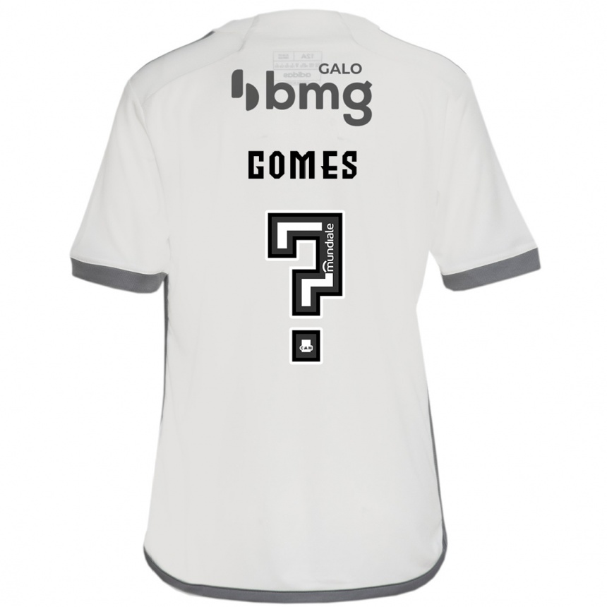 Niño Fútbol Camiseta Fábio Gomes #0 Blanquecino 2ª Equipación 2024/25 Perú