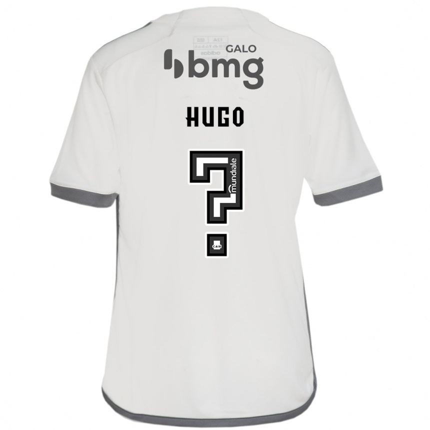 Niño Fútbol Camiseta Victor Hugo #0 Blanquecino 2ª Equipación 2024/25 Perú