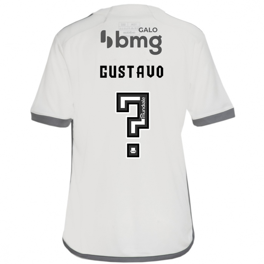 Niño Fútbol Camiseta Paulo Gustavo #0 Blanquecino 2ª Equipación 2024/25 Perú