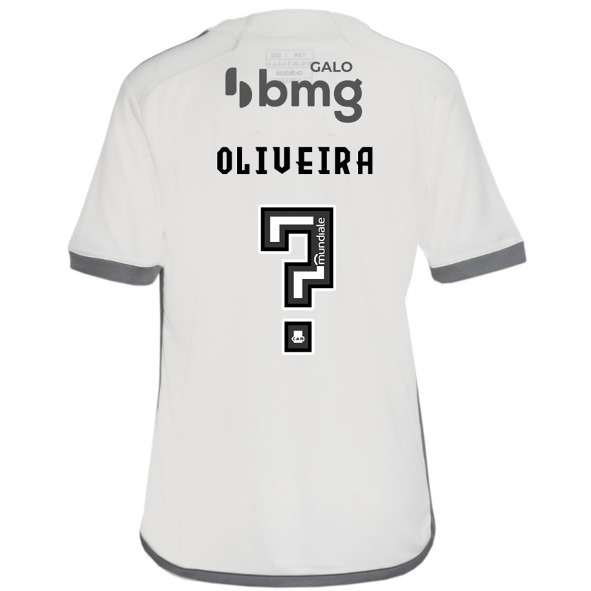 Niño Fútbol Camiseta Pedro Oliveira #0 Blanquecino 2ª Equipación 2024/25 Perú