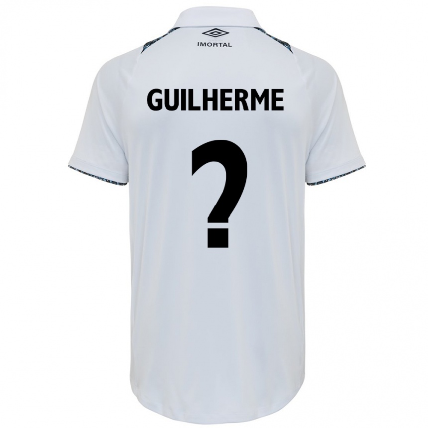 Niño Fútbol Camiseta Zé Guilherme #0 Blanco Azul 2ª Equipación 2024/25 Perú