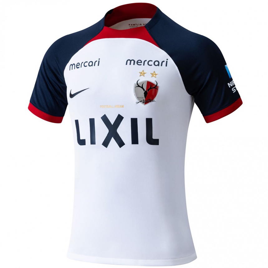 Niño Fútbol Camiseta Towa Asahina #22 Blanco Azul Rojo 2ª Equipación 2024/25 Perú