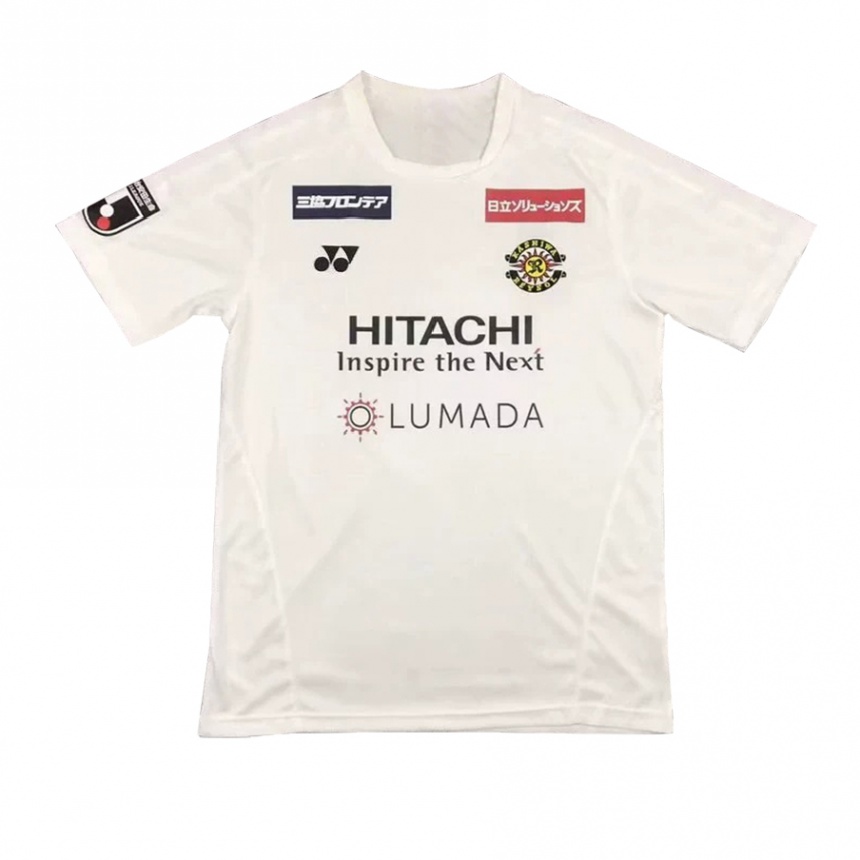 Niño Fútbol Camiseta Ken Ichimura #13 Blanco Negro 2ª Equipación 2024/25 Perú