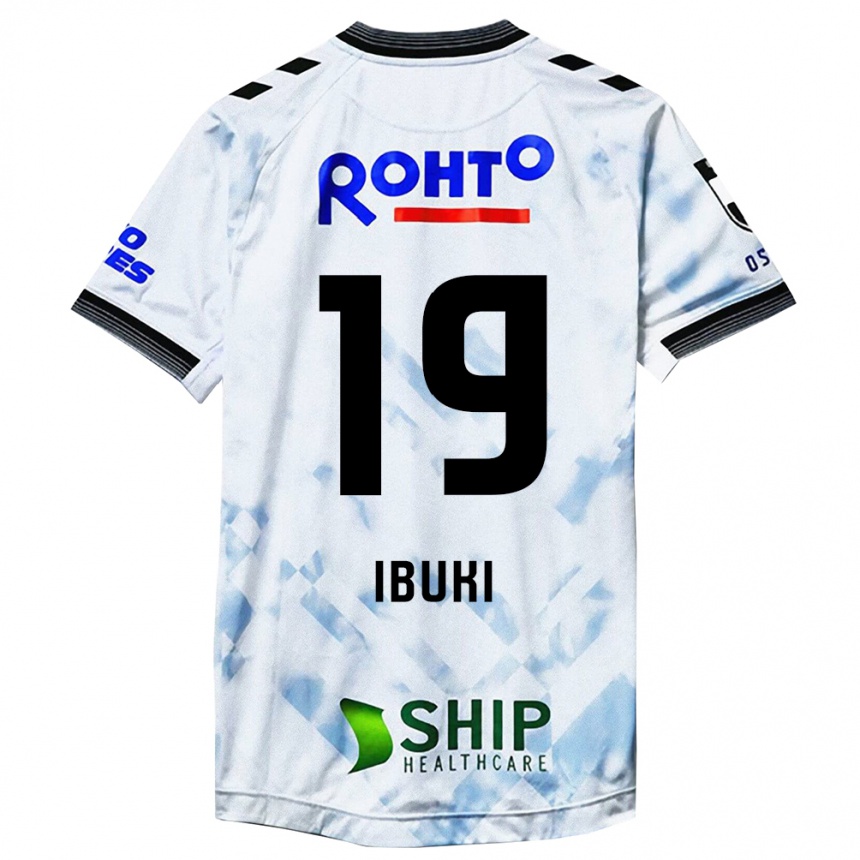 Niño Fútbol Camiseta Ibuki Konno #19 Blanco Negro 2ª Equipación 2024/25 Perú