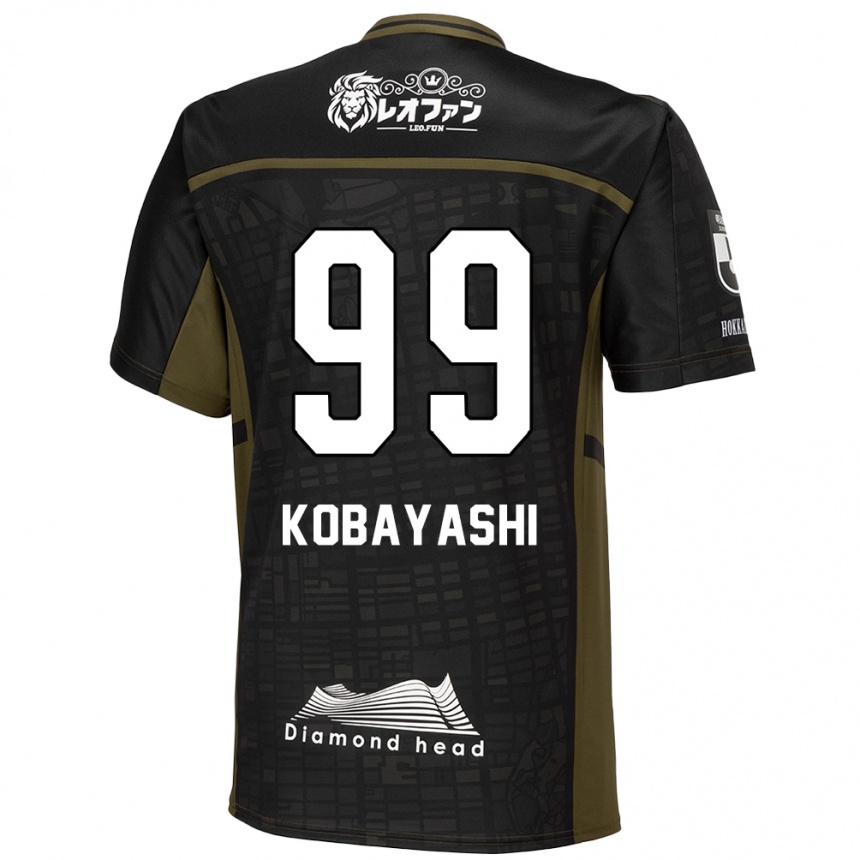 Niño Fútbol Camiseta Yuki Kobayashi #99 Verde Negro 2ª Equipación 2024/25 Perú