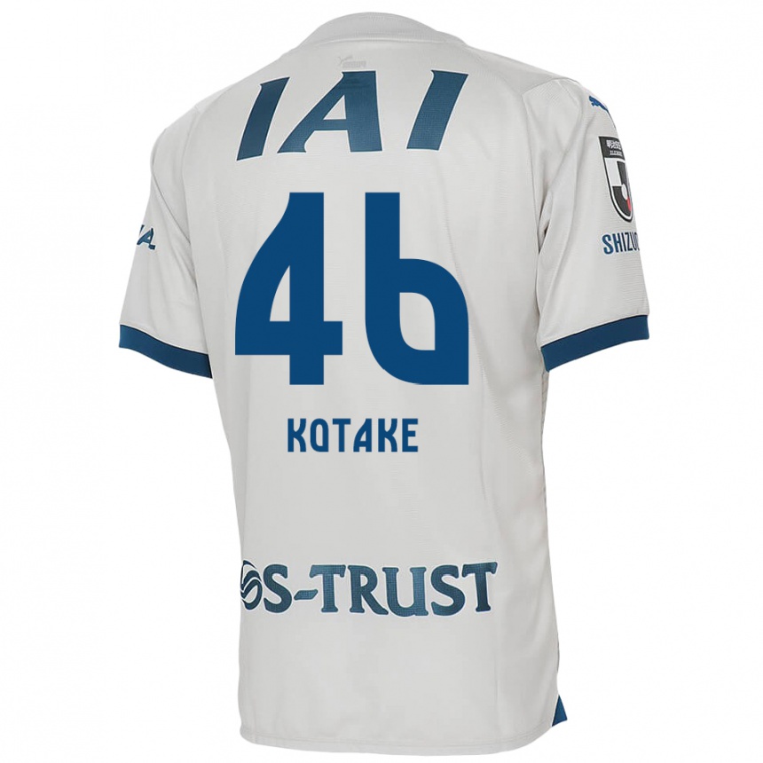 Niño Fútbol Camiseta Sean Kotake #46 Blanco Azul 2ª Equipación 2024/25 Perú