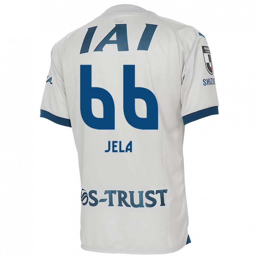 Niño Fútbol Camiseta Jelani Reshaun Sumiyoshi #66 Blanco Azul 2ª Equipación 2024/25 Perú