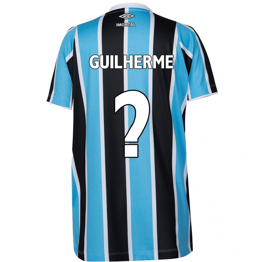 Hombre Fútbol Camiseta Zé Guilherme #0 Azul Negro Blanco 1ª Equipación 2024/25 Perú