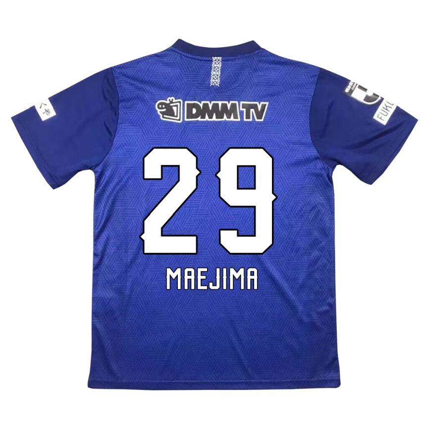 Hombre Fútbol Camiseta Yota Maejima #29 Azul Oscuro 1ª Equipación 2024/25 Perú