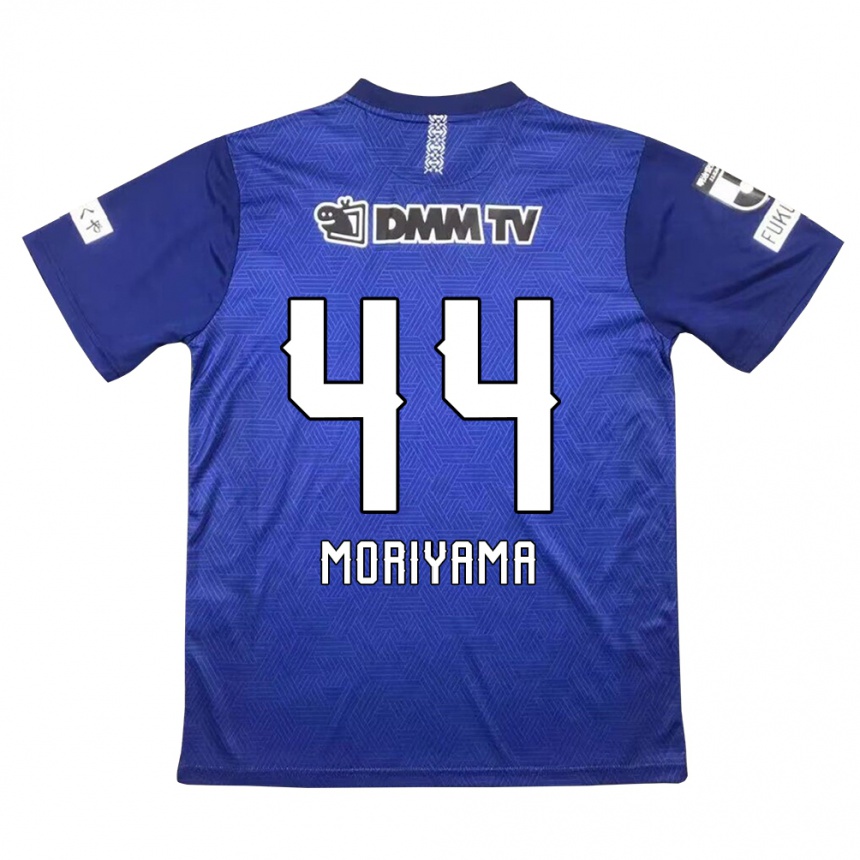 Hombre Fútbol Camiseta Kimiya Moriyama #44 Azul Oscuro 1ª Equipación 2024/25 Perú