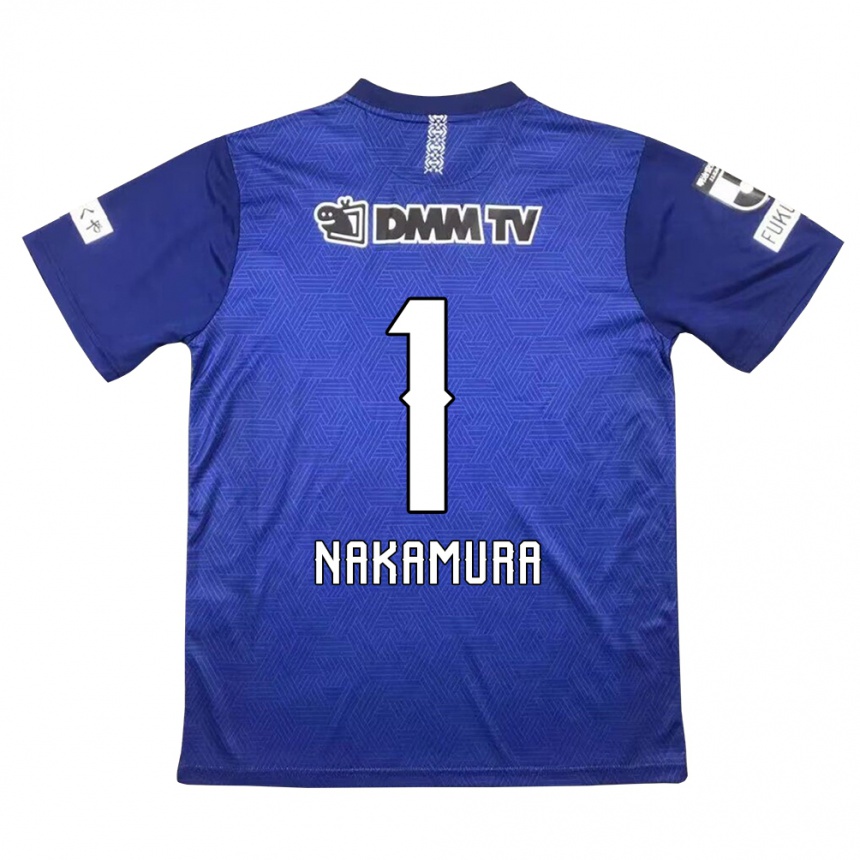 Hombre Fútbol Camiseta Seigo Nakamura #1 Azul Oscuro 1ª Equipación 2024/25 Perú