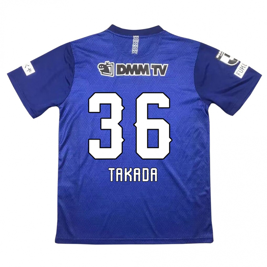 Hombre Fútbol Camiseta Seiya Takada #36 Azul Oscuro 1ª Equipación 2024/25 Perú