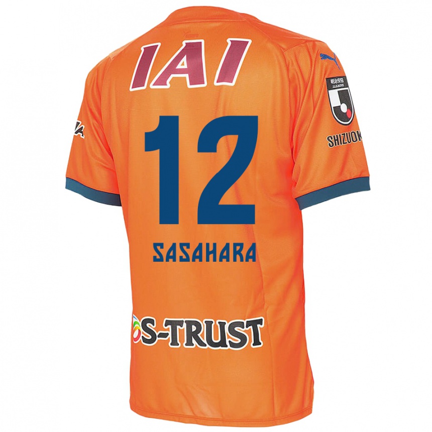 Hombre Fútbol Camiseta Kenshin Sasahara #12 Naranja Azul 1ª Equipación 2024/25 Perú