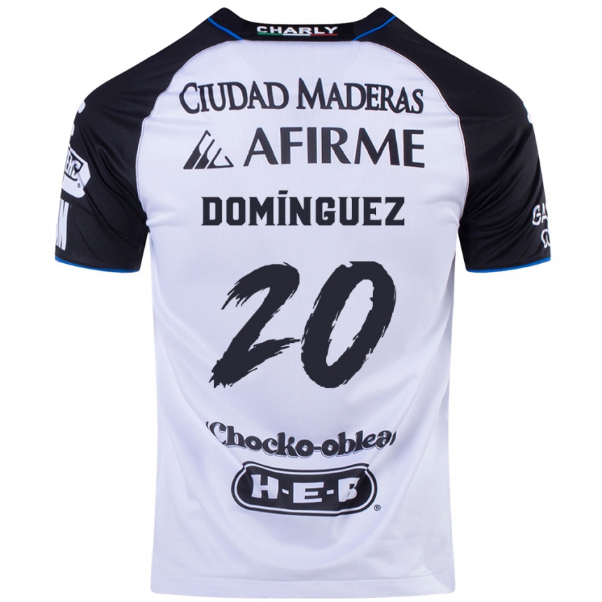 Hombre Fútbol Camiseta Misael Domínguez #20 Azul Negro 1ª Equipación 2024/25 Perú