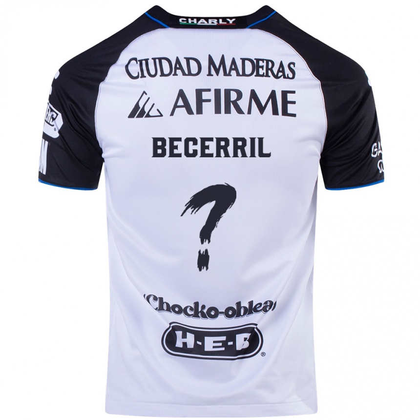 Hombre Fútbol Camiseta Abner Becerril #0 Azul Negro 1ª Equipación 2024/25 Perú