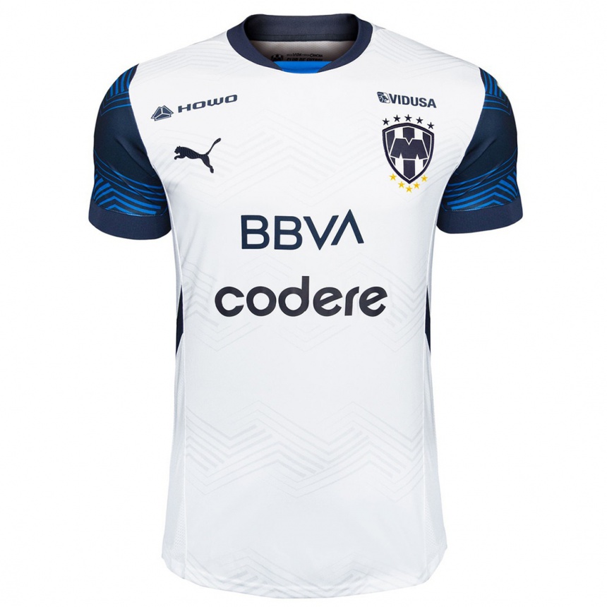 Hombre Fútbol Camiseta Joaquín Moxica #250 Blanco Azul 2ª Equipación 2024/25 Perú