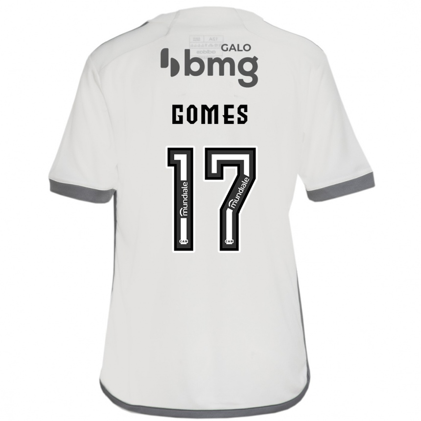 Hombre Fútbol Camiseta Igor Gomes #17 Blanquecino 2ª Equipación 2024/25 Perú