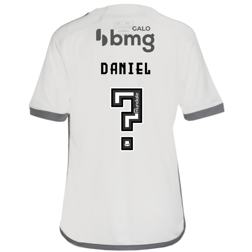 Hombre Fútbol Camiseta Lucas Daniel #0 Blanquecino 2ª Equipación 2024/25 Perú