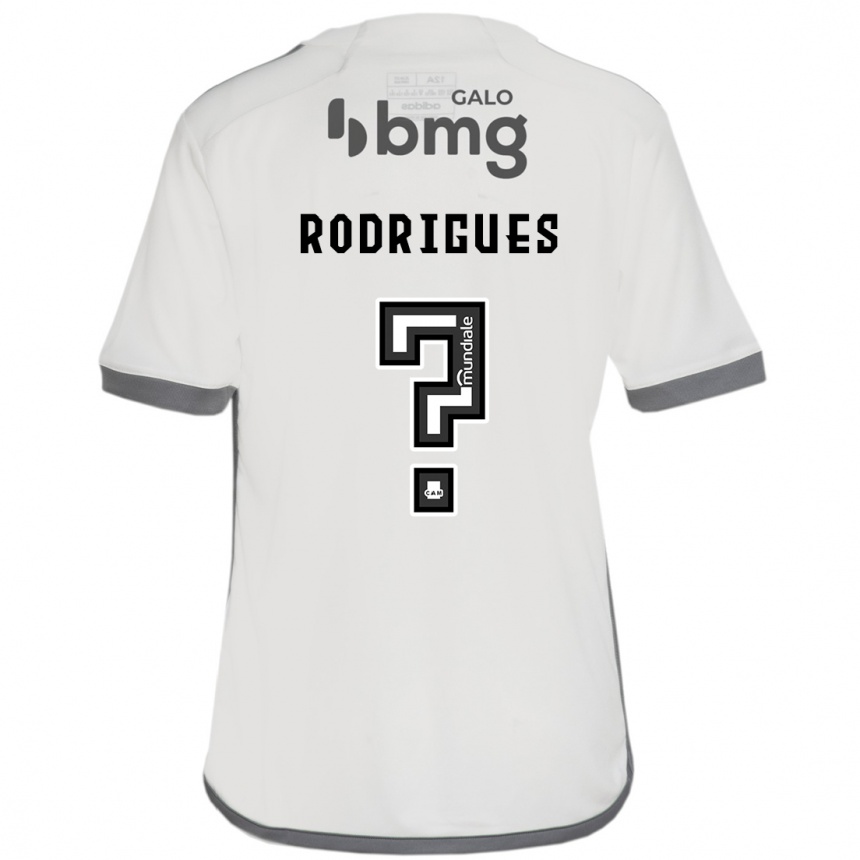 Hombre Fútbol Camiseta Vinicius Rodrigues #0 Blanquecino 2ª Equipación 2024/25 Perú