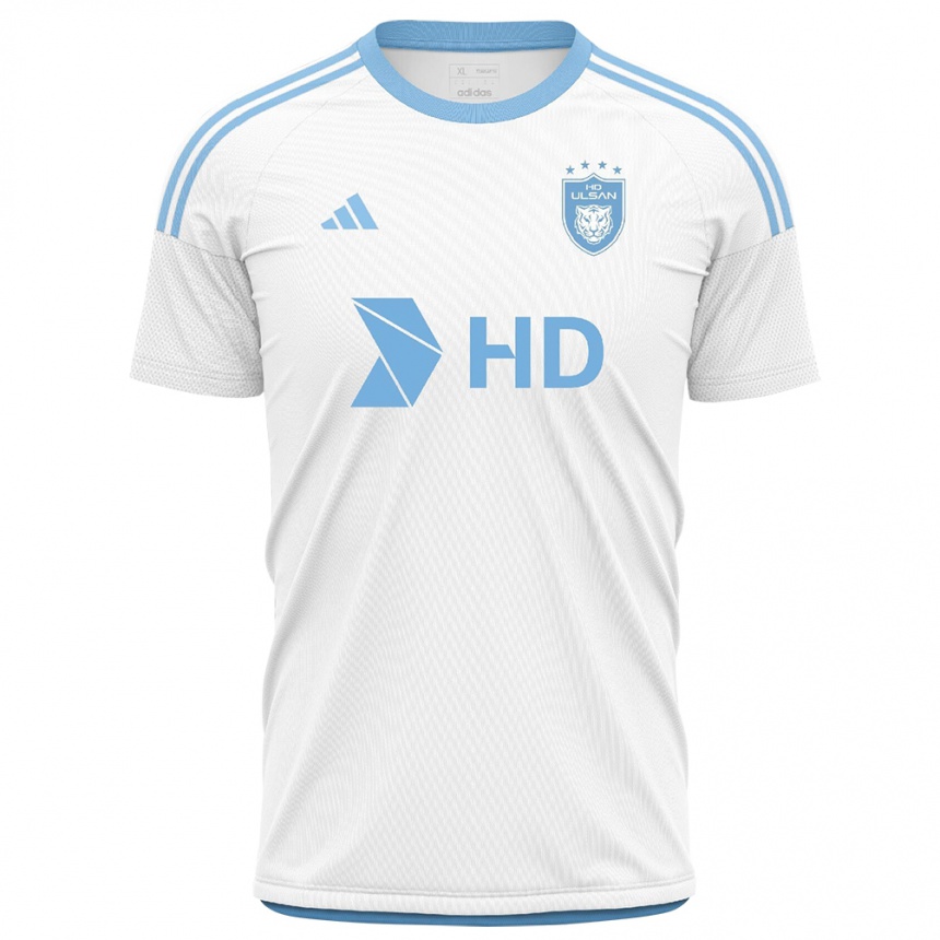 Hombre Fútbol Camiseta Hye-Sung Ryu #38 Blanco Azul 2ª Equipación 2024/25 Perú