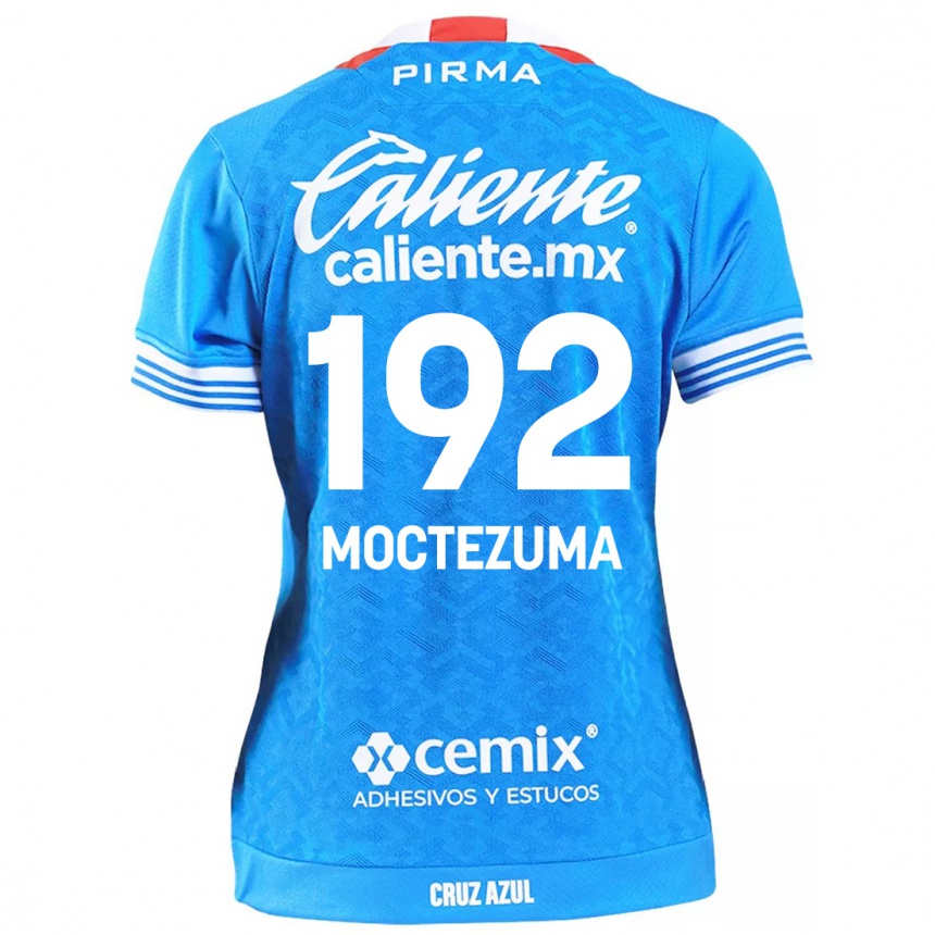 Mujer Fútbol Camiseta Brayan Moctezuma #192 Cielo Azul 1ª Equipación 2024/25 Perú