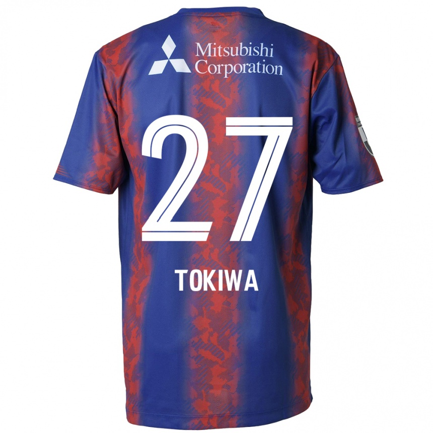 Mujer Fútbol Camiseta Kyota Tokiwa #27 Azul Rojo 1ª Equipación 2024/25 Perú