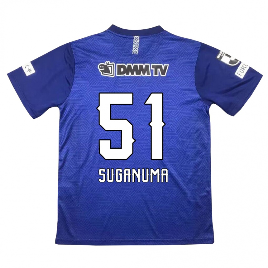 Mujer Fútbol Camiseta Kazuaki Suganuma #51 Azul Oscuro 1ª Equipación 2024/25 Perú