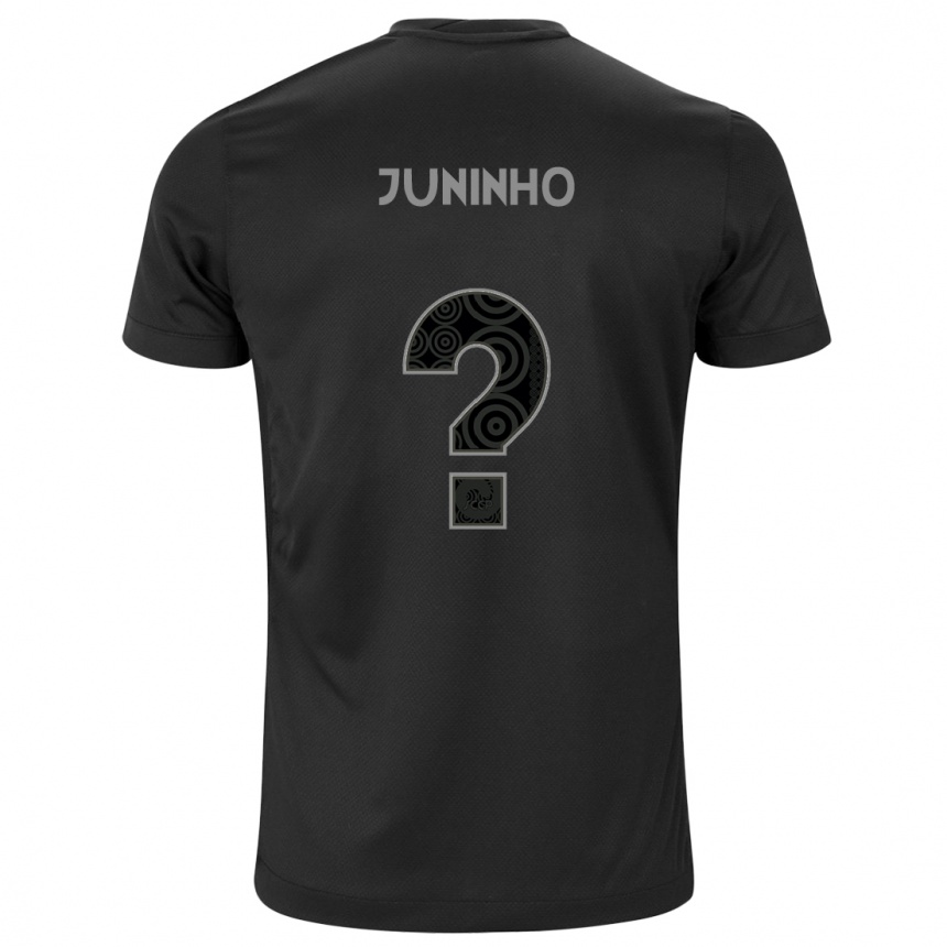 Mujer Fútbol Camiseta Silva Junior #0 Negro 2ª Equipación 2024/25 Perú