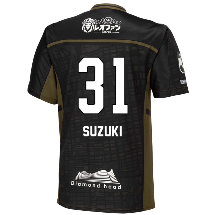 Mujer Fútbol Camiseta Ryusei Suzuki #31 Verde Negro 2ª Equipación 2024/25 Perú