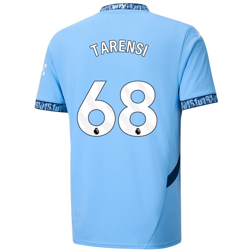 Niño Fútbol Camiseta Oscar Tarensi #68 Azul Marino 1ª Equipación 2024/25 Perú