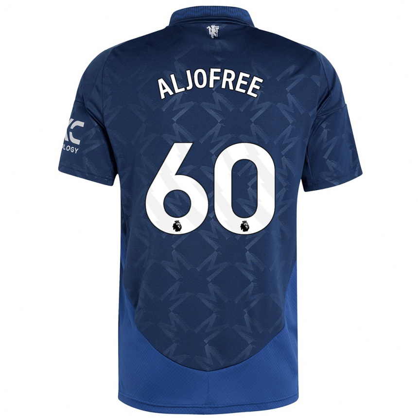 Niño Fútbol Camiseta Sonny Aljofree #60 Índigo 2ª Equipación 2024/25 Perú