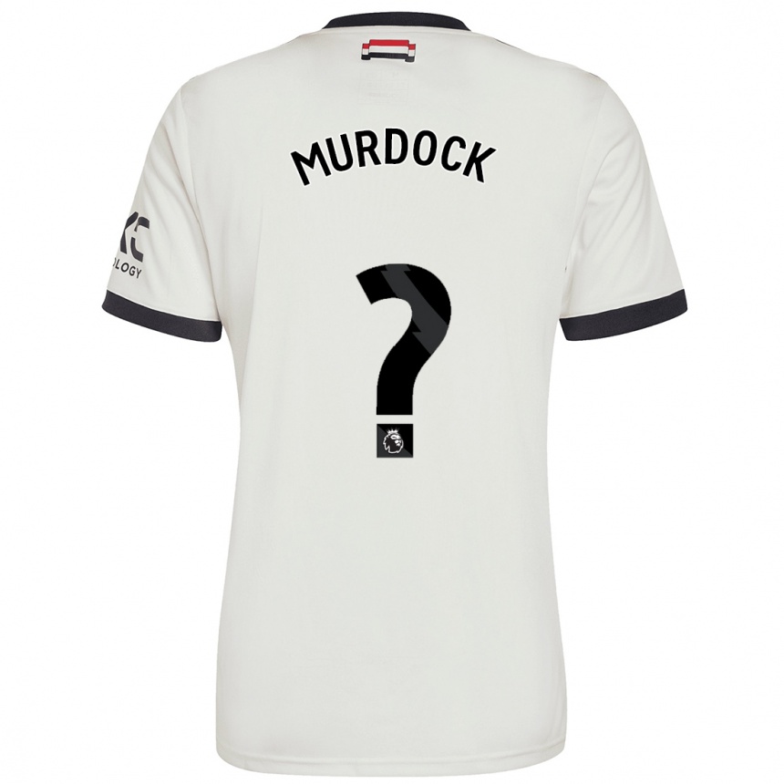 Niño Fútbol Camiseta Will Murdock #0 Blanquecino Equipación Tercera 2024/25 Perú