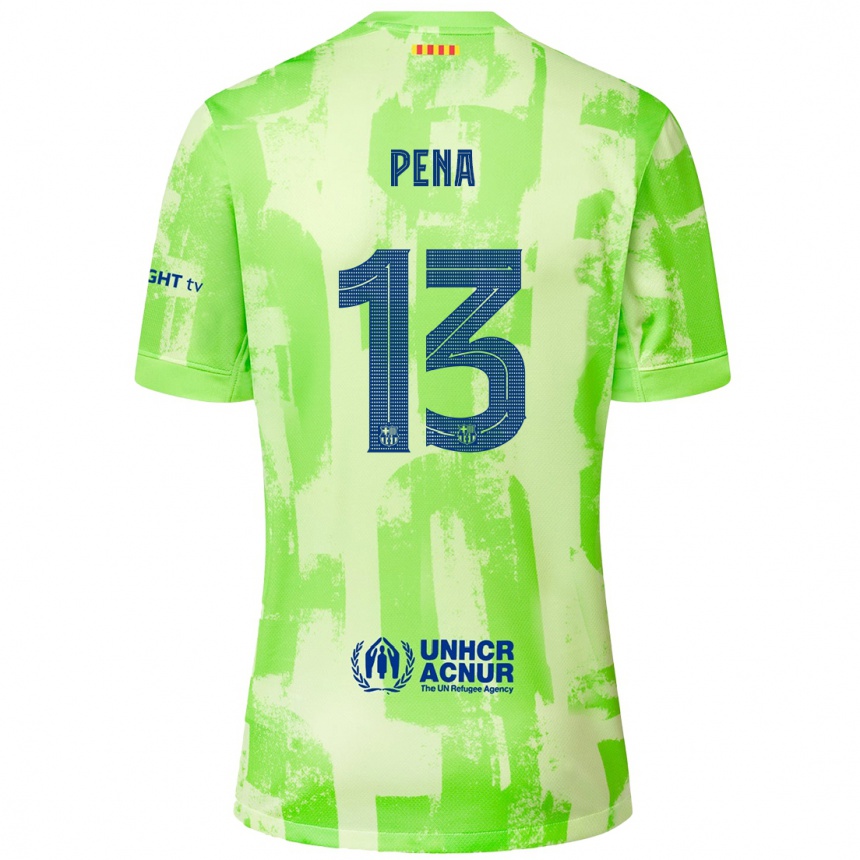 Niño Fútbol Camiseta Inaki Pena #13 Lima Equipación Tercera 2024/25 Perú