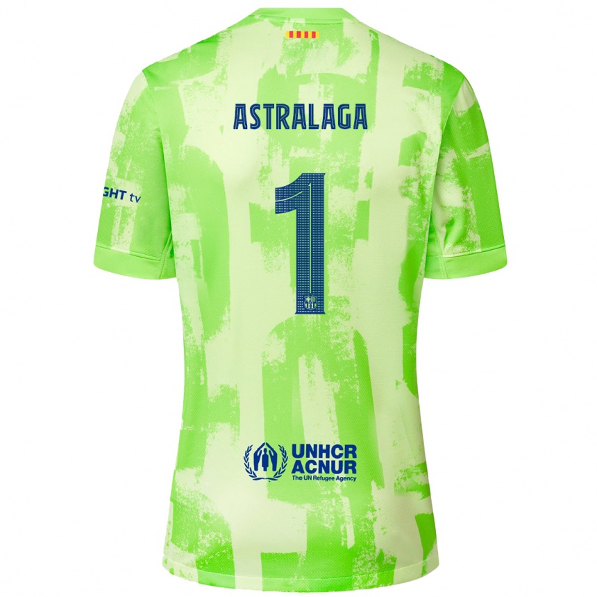 Niño Fútbol Camiseta Ander Astralaga #1 Lima Equipación Tercera 2024/25 Perú