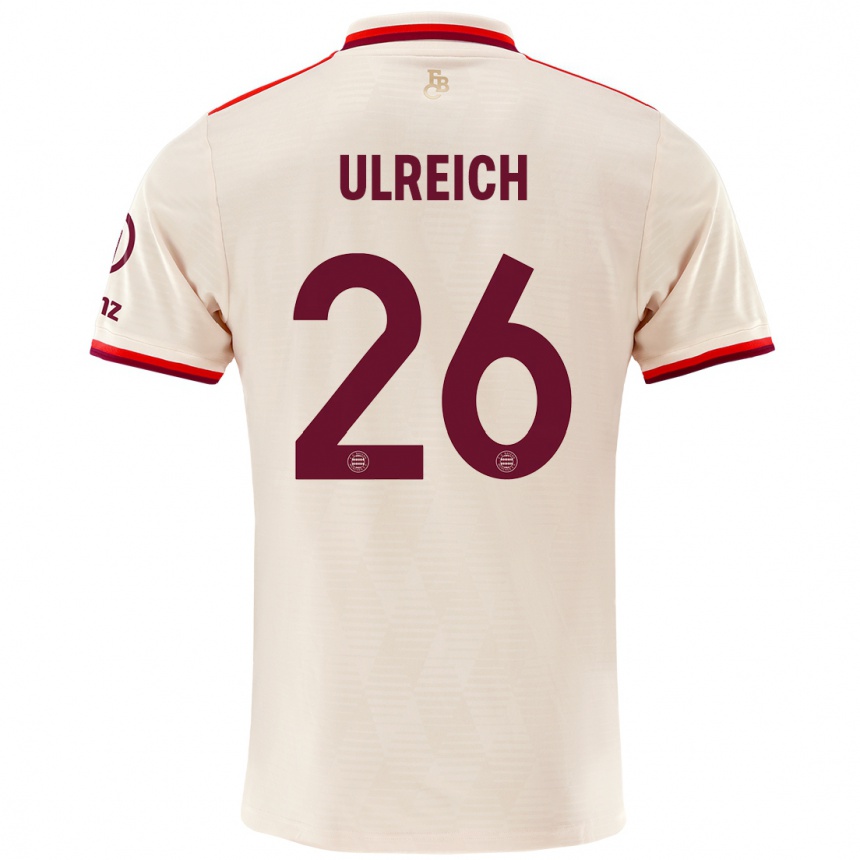 Niño Fútbol Camiseta Sven Ulreich #26 Lino Equipación Tercera 2024/25 Perú