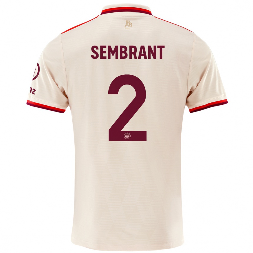 Niño Fútbol Camiseta Linda Sembrant #2 Lino Equipación Tercera 2024/25 Perú