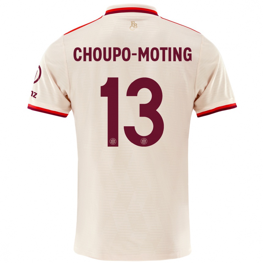 Niño Fútbol Camiseta Eric Maxim Choupo-Moting #13 Lino Equipación Tercera 2024/25 Perú