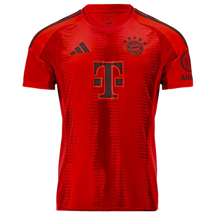 Hombre Fútbol Camiseta Su Nombre #0 Rojo 1ª Equipación 2024/25 Perú