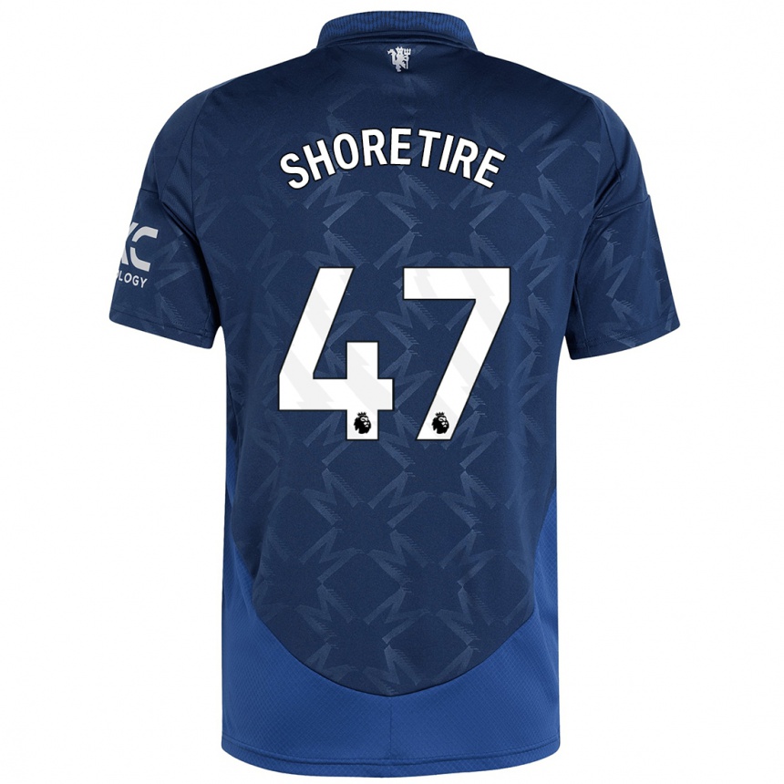 Hombre Fútbol Camiseta Shola Shoretire #47 Índigo 2ª Equipación 2024/25 Perú