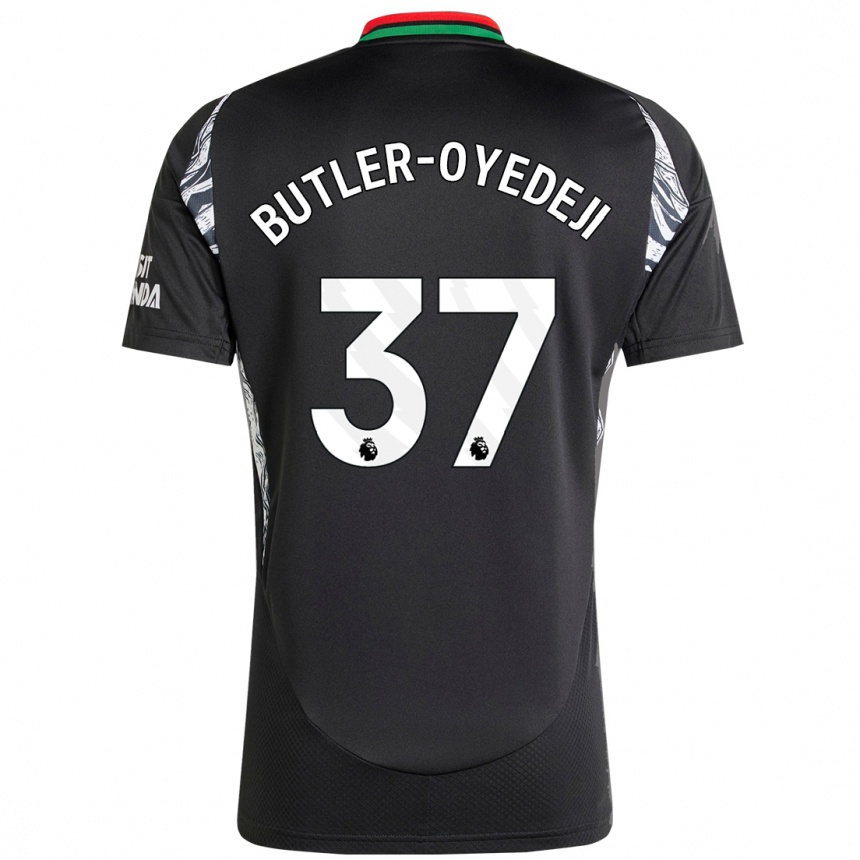 Hombre Fútbol Camiseta Nathan Butler-Oyedeji #37 Negro 2ª Equipación 2024/25 Perú