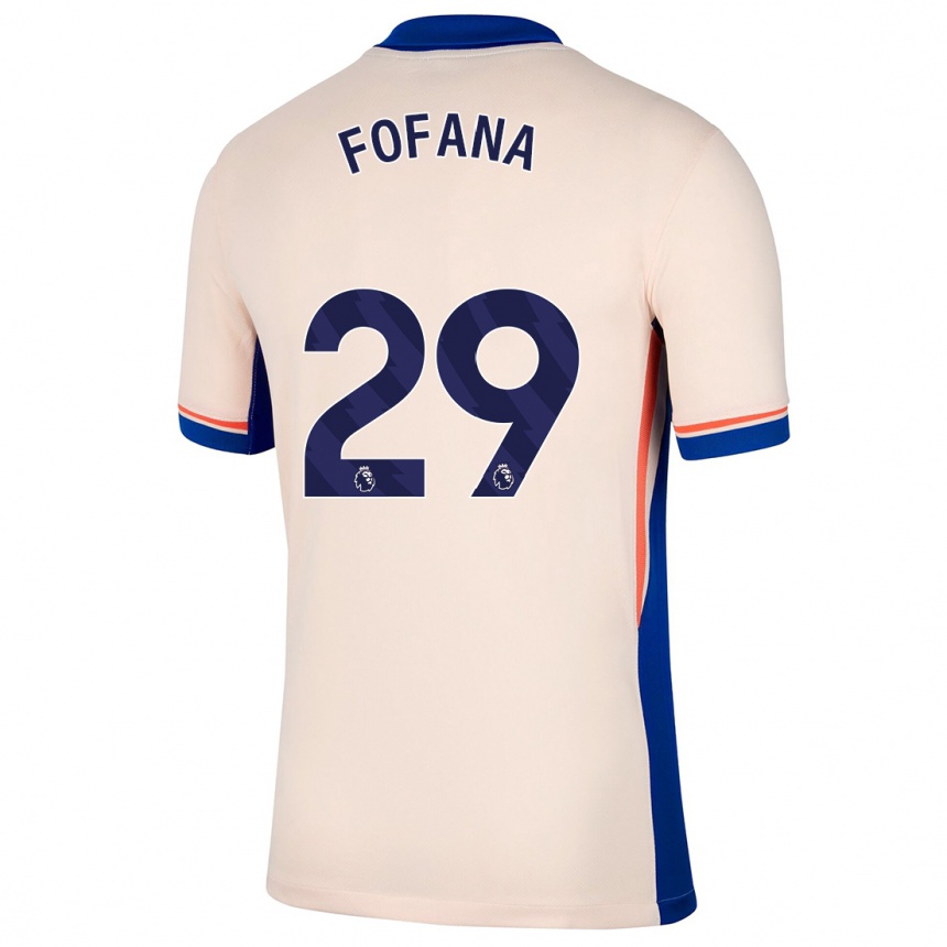 Hombre Fútbol Camiseta Wesley Fofana #29 Beige Claro 2ª Equipación 2024/25 Perú