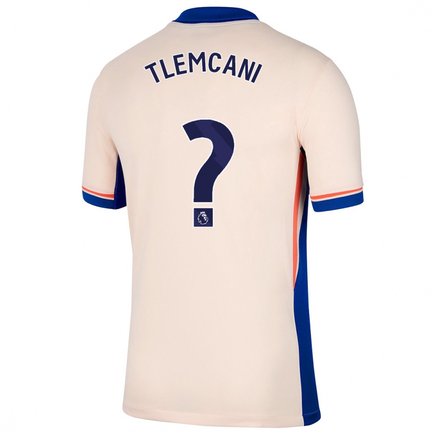 Hombre Fútbol Camiseta Sami Tlemcani #0 Beige Claro 2ª Equipación 2024/25 Perú