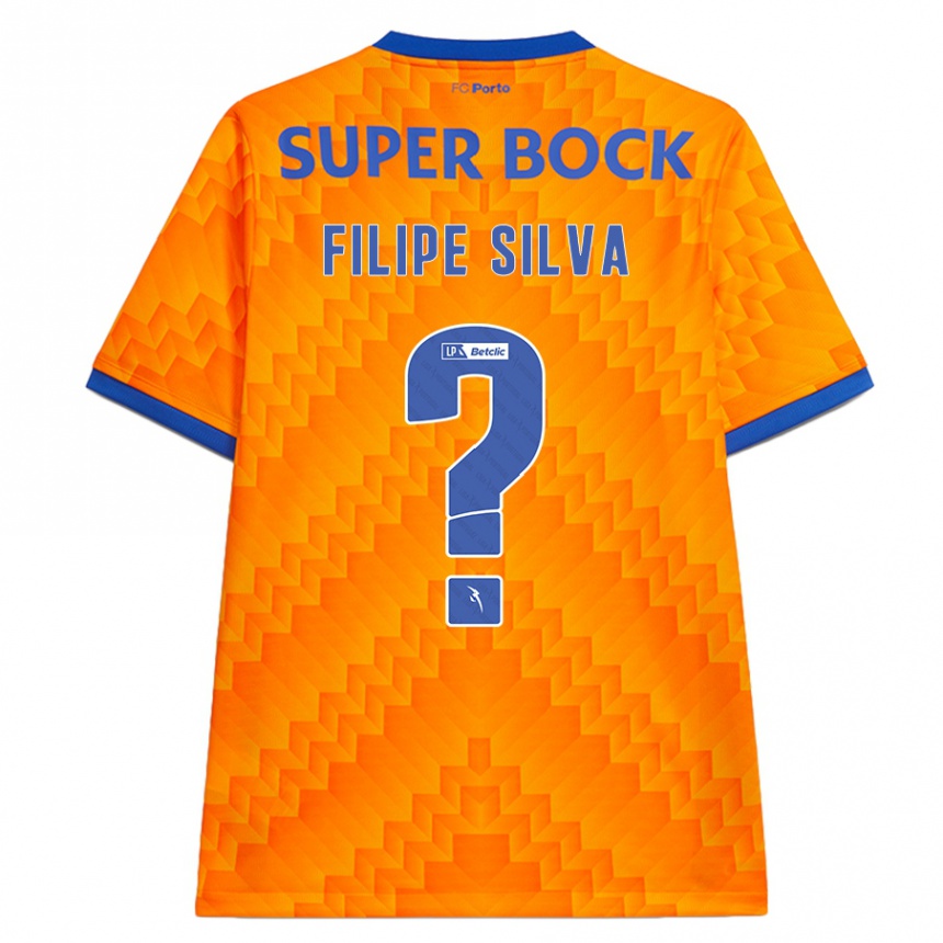 Hombre Fútbol Camiseta Filipe Silva #0 Naranja 2ª Equipación 2024/25 Perú